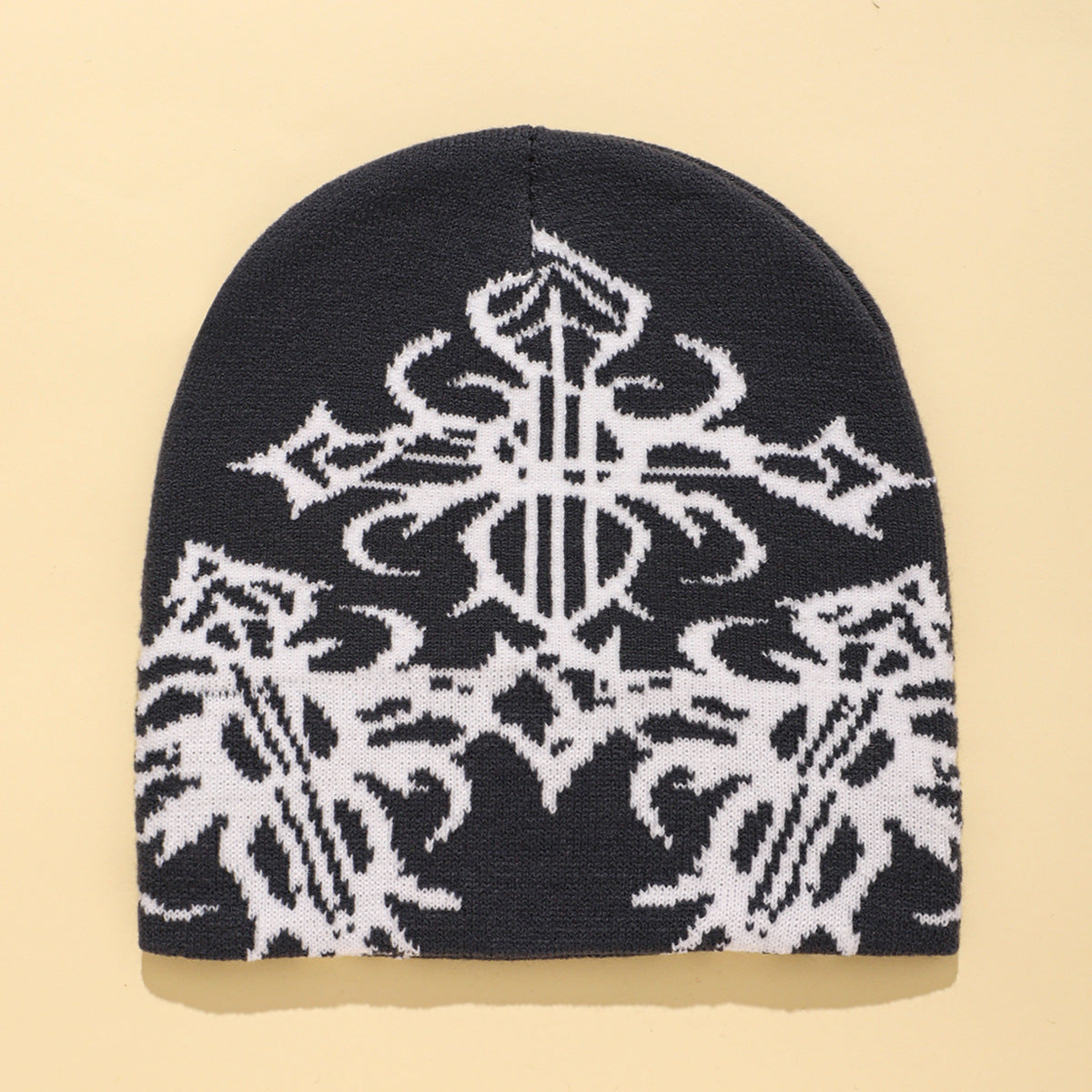 Jacquard Knit Beanie