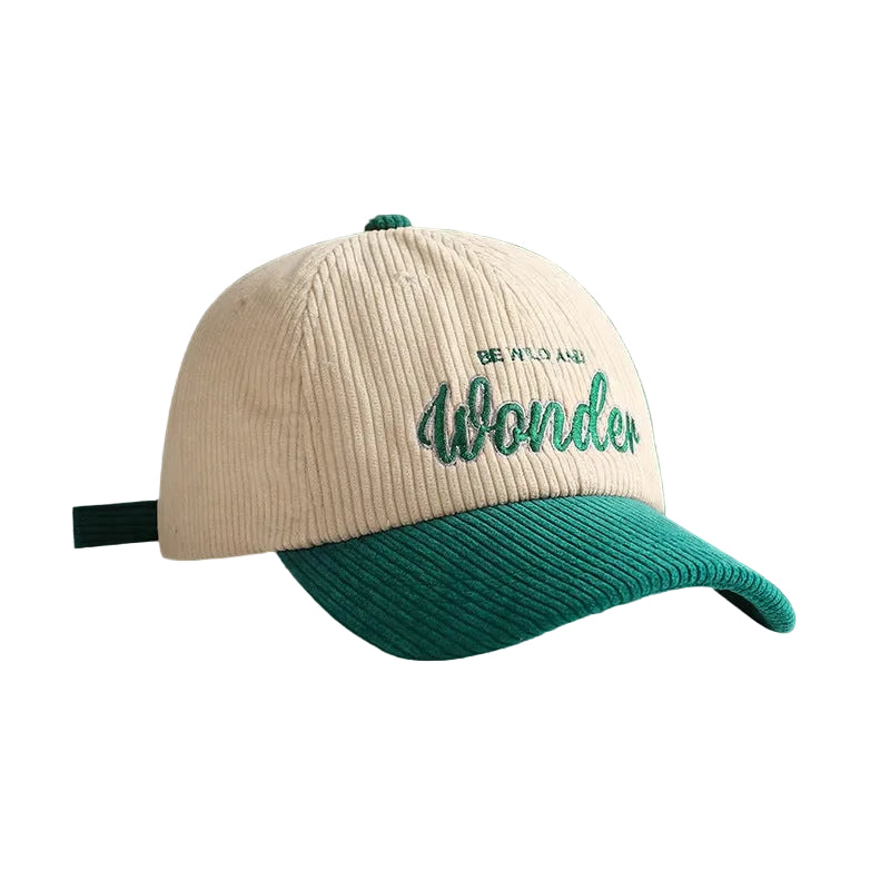Retro Corduroy Baseball Cap