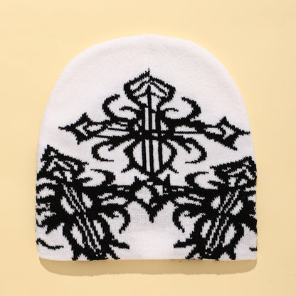 Jacquard Knit Beanie