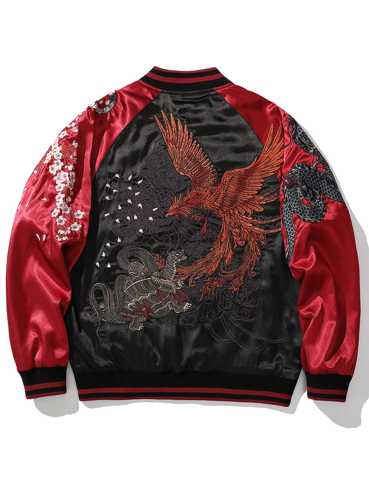 Vaezion D & T Embroidered Baseball Jacket
