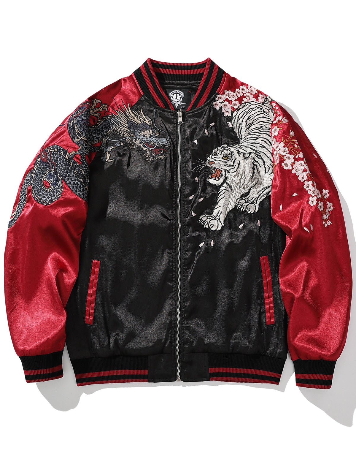 Vaezion D & T Embroidered Baseball Jacket