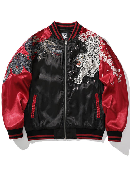 Vaezion D & T Embroidered Baseball Jacket