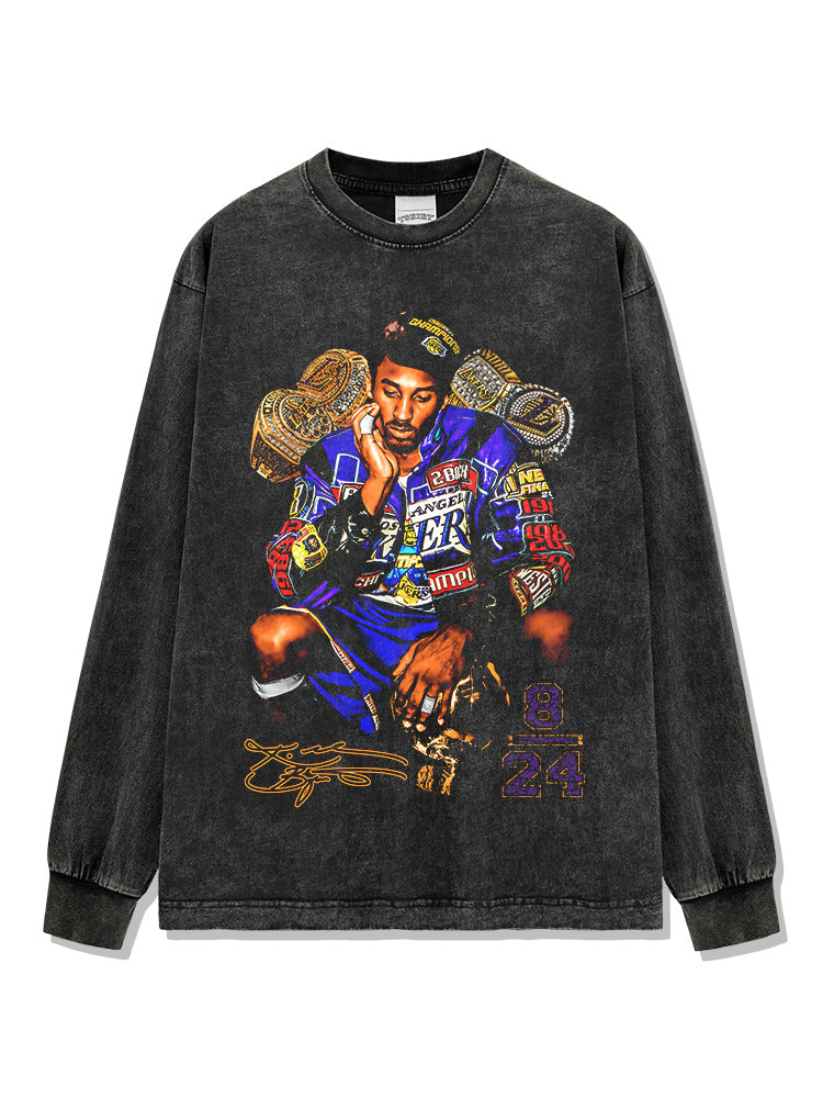 Retro Graphic KOBE-Themed shirt