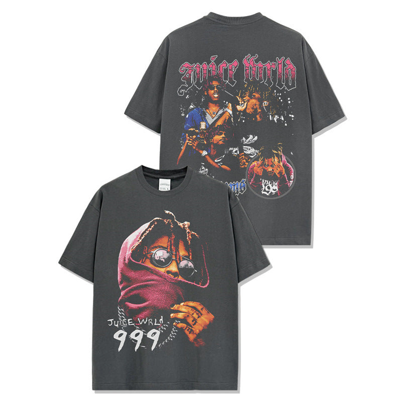 Retro Street Cotton T-Shirt / Hoodie