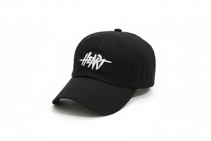 'Heart' Wide Brim Baseball Cap