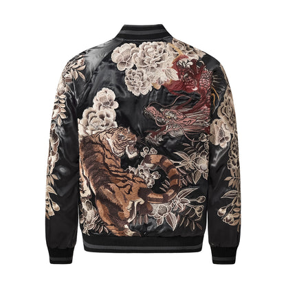 Dragon & Tiger Embroidered Jacket