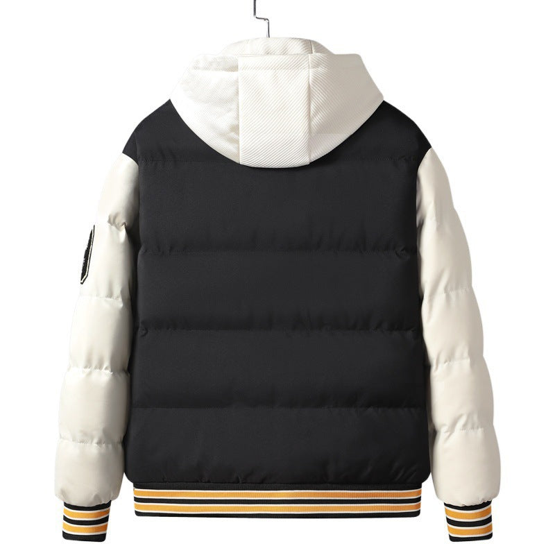 Vaezion Hooded Baseball Jacket