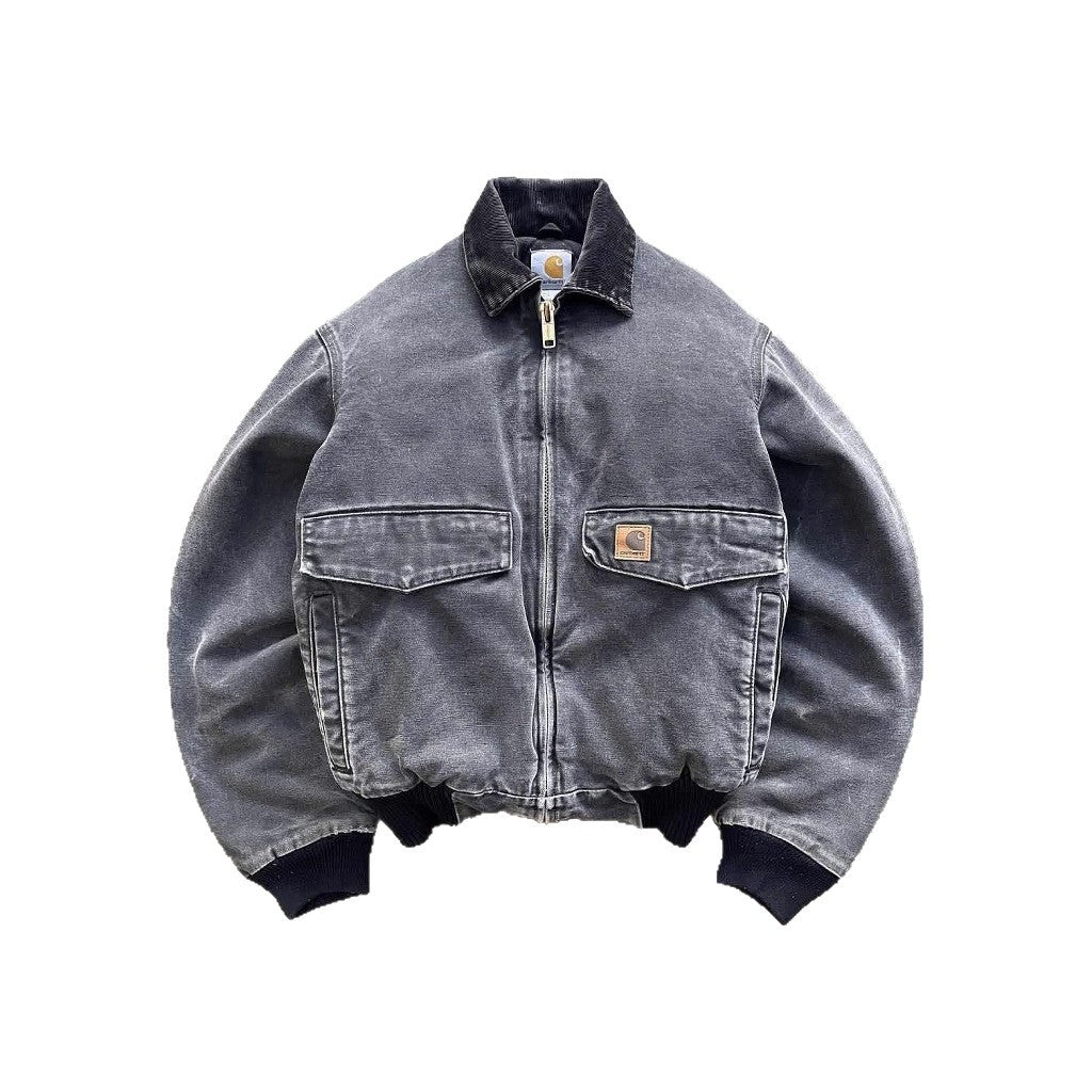 Washed denim jacket