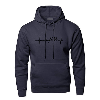 Mountain Pulse Graphic Hoodie