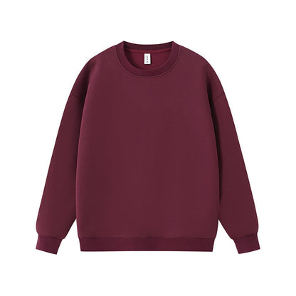 Heavyweight Retro Cotton Pullover Sweatshirt