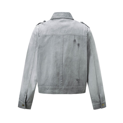 Vaezion Retro Waxed Canvas Jacket