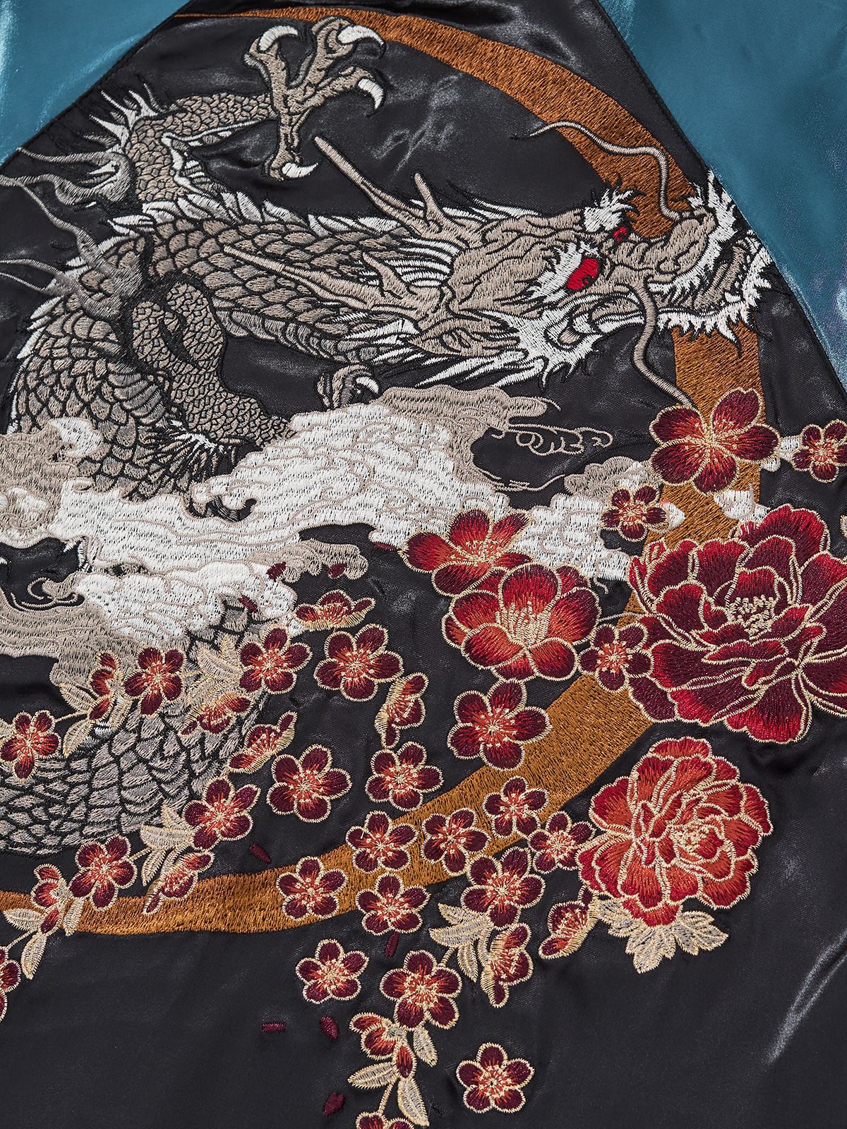 Phoenix & Dragon Embroidered Jacket