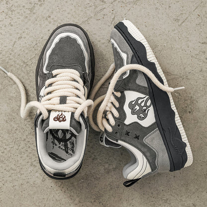 Vintage Deconstruction Sneakers