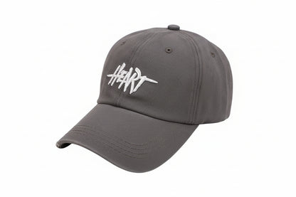 'Heart' Wide Brim Baseball Cap