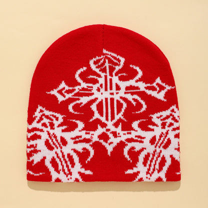 Jacquard Knit Beanie