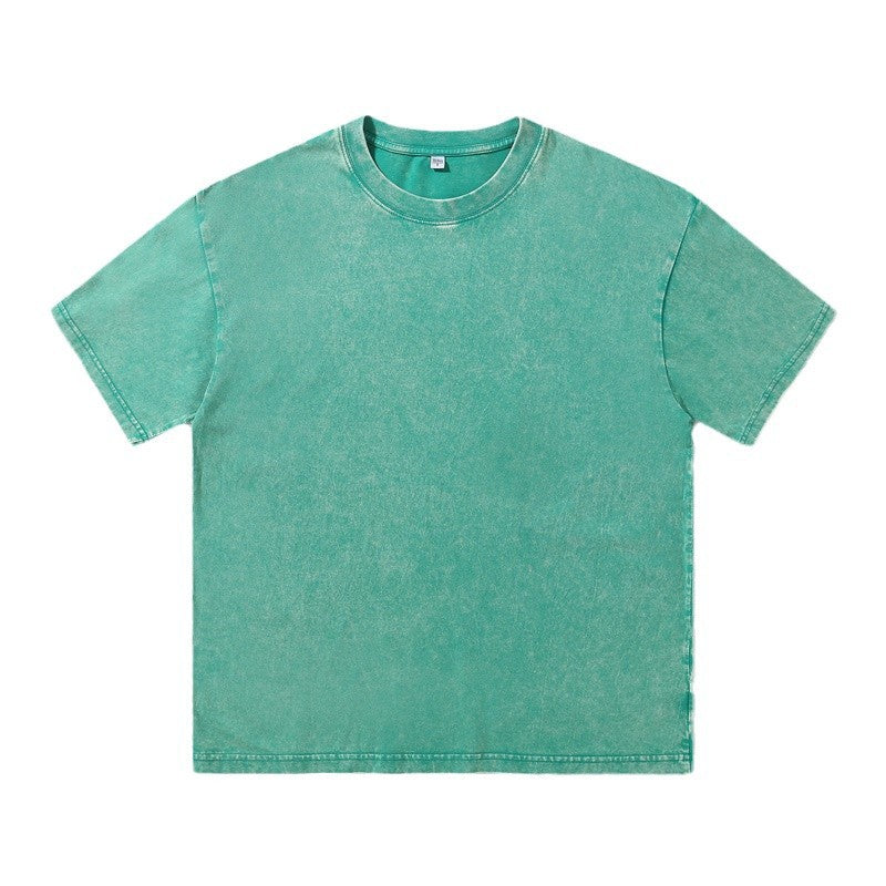 Vintage Washed Heavyweight Cotton T-Shirt