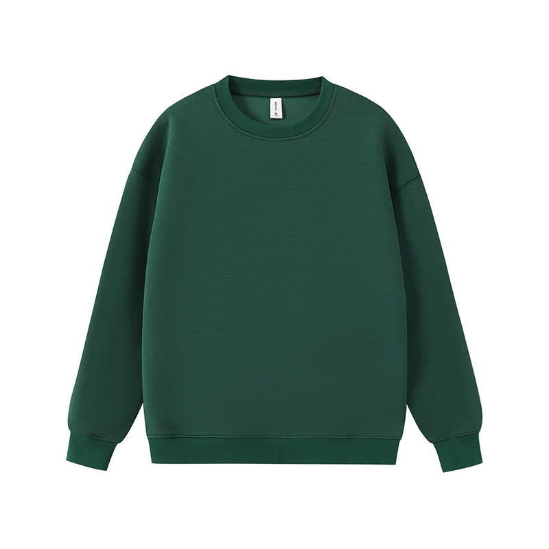 Heavyweight Retro Cotton Pullover Sweatshirt