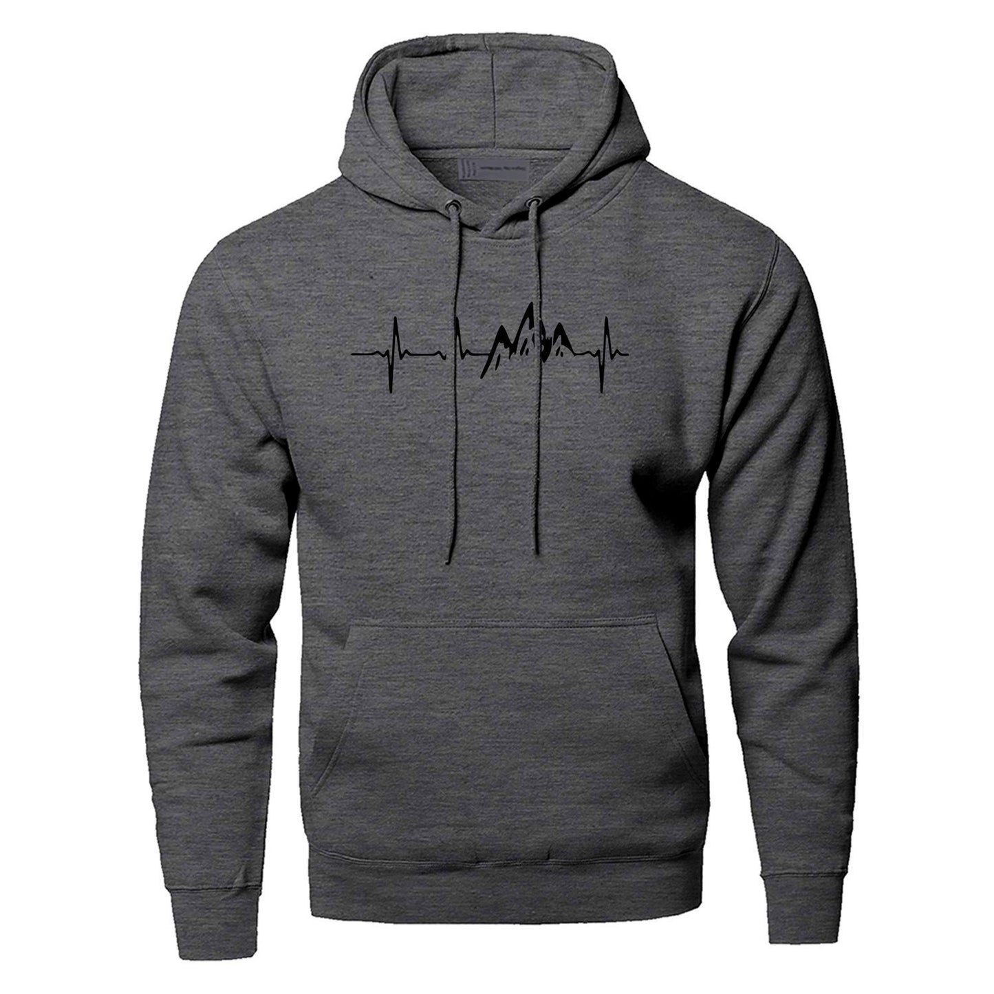Mountain Pulse Graphic Hoodie