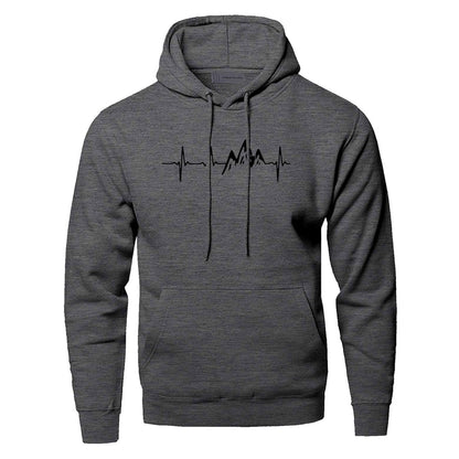 Mountain Pulse Graphic Hoodie