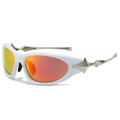 Y2K Cyberpunk Star-Frame Shades