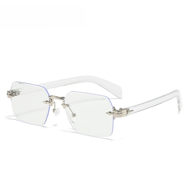Frameless Square Polarized Sunglasses