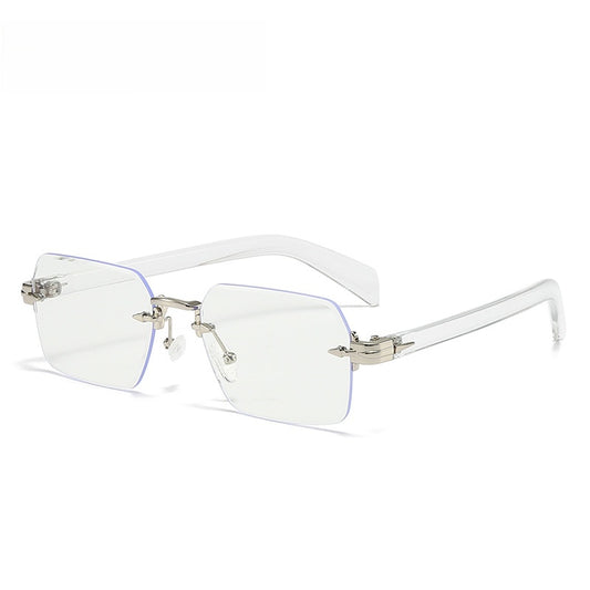 Frameless Square Polarized Sunglasses