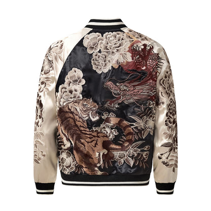 Dragon & Tiger Embroidered Jacket