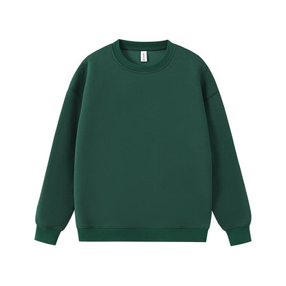 Heavyweight Retro Cotton Pullover Sweatshirt