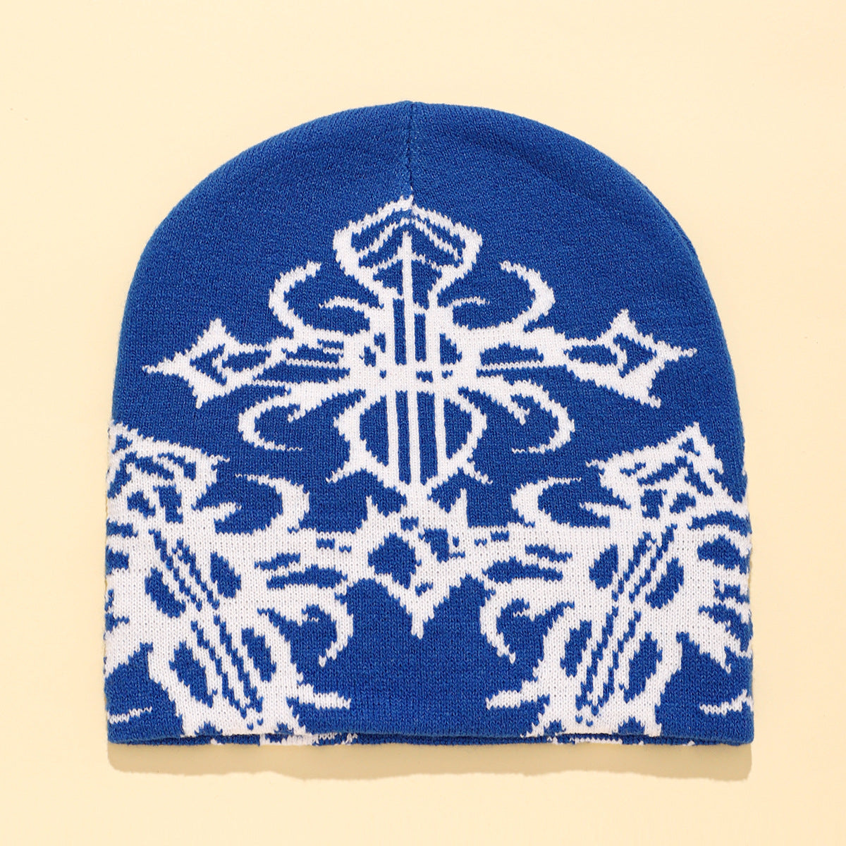 Jacquard Knit Beanie
