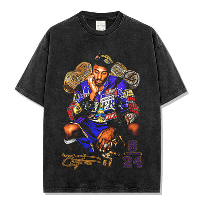 Retro Graphic KOBE-Themed shirt