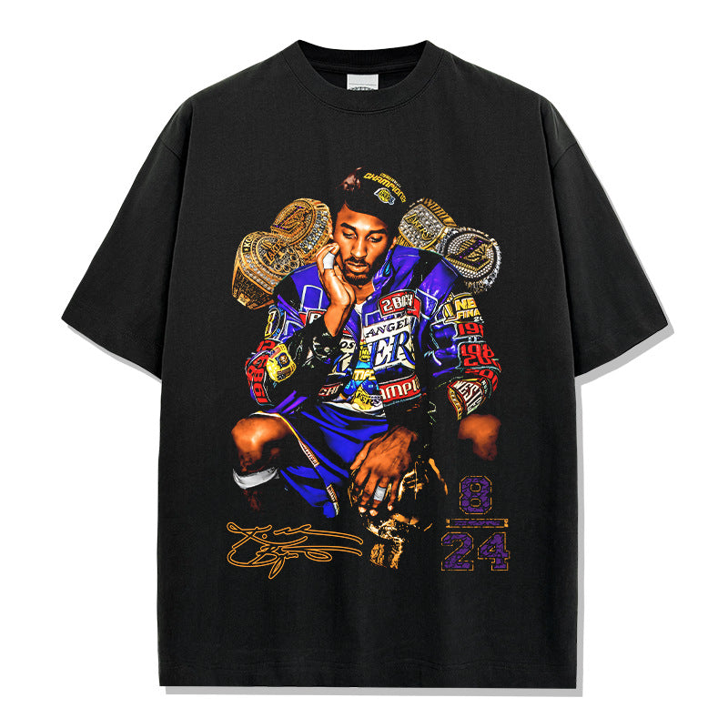 Retro Graphic KOBE-Themed shirt