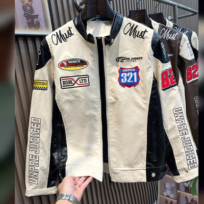 Leather Racing Jacket