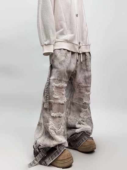 Vintage Mud-Dyed Jeans
