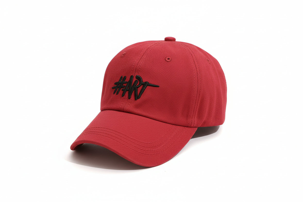 'Heart' Wide Brim Baseball Cap
