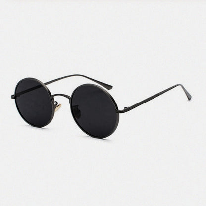 Punk Round Frame Sunglasses