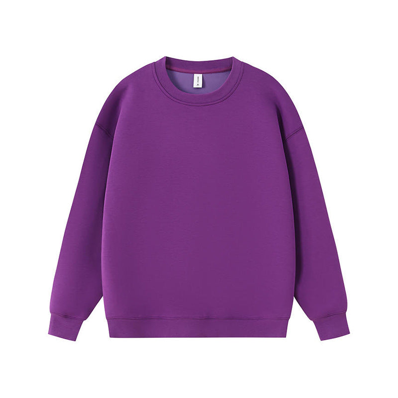 Heavyweight Retro Cotton Pullover Sweatshirt