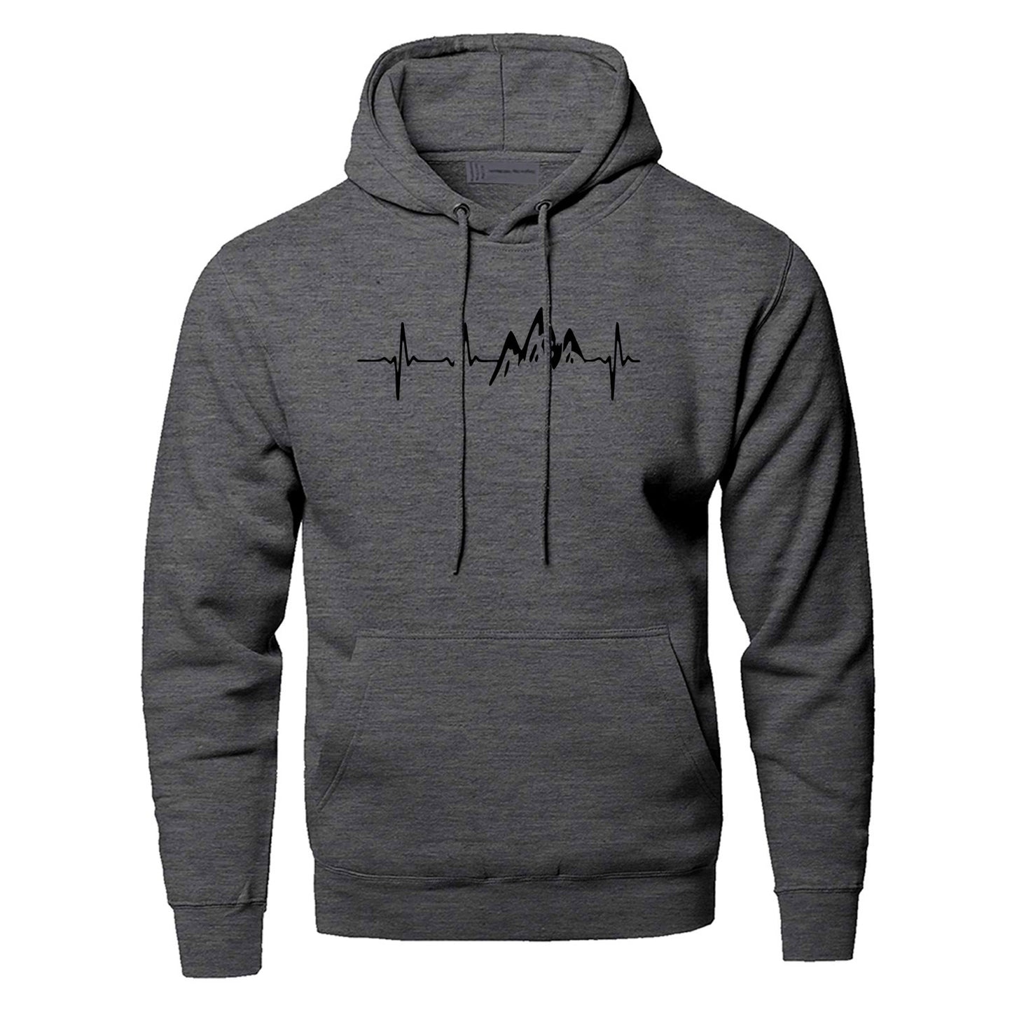 Mountain Pulse Graphic Hoodie
