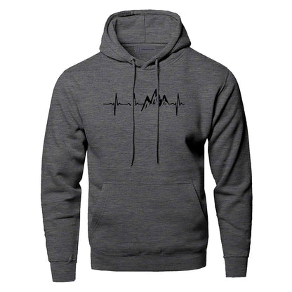 Mountain Pulse Graphic Hoodie