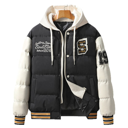 Vaezion Hooded Baseball Jacket