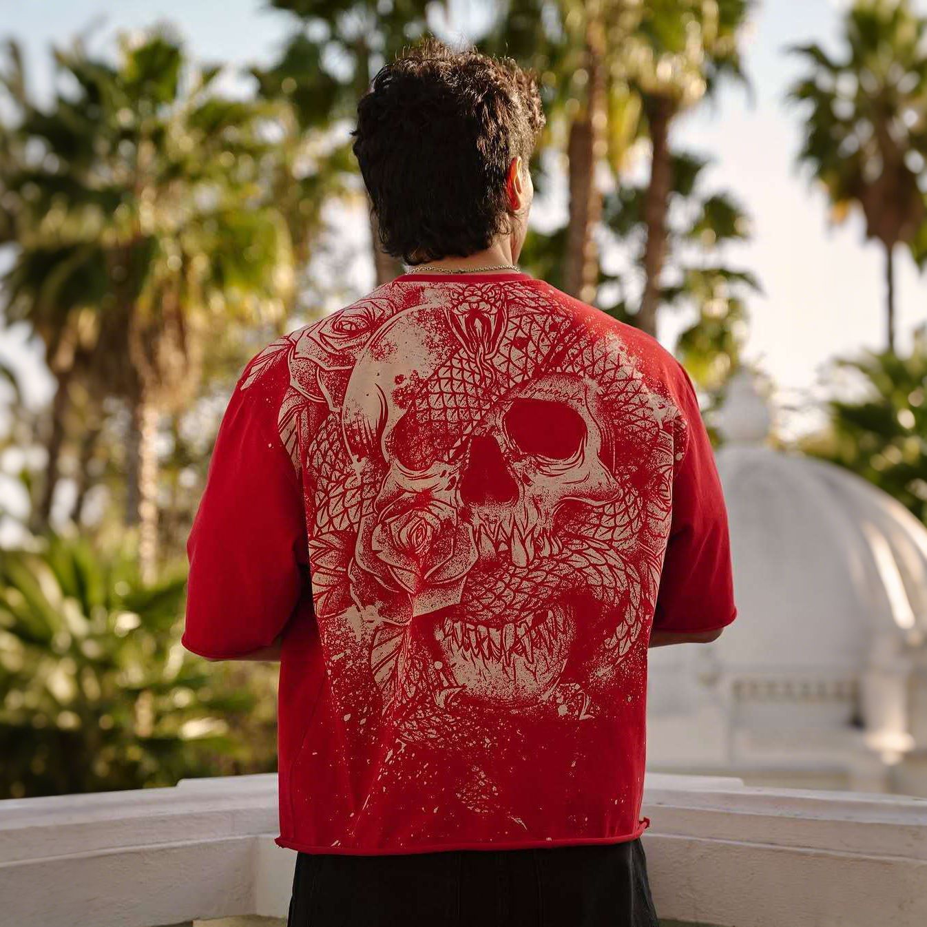 Oversized Letter T-Shirt