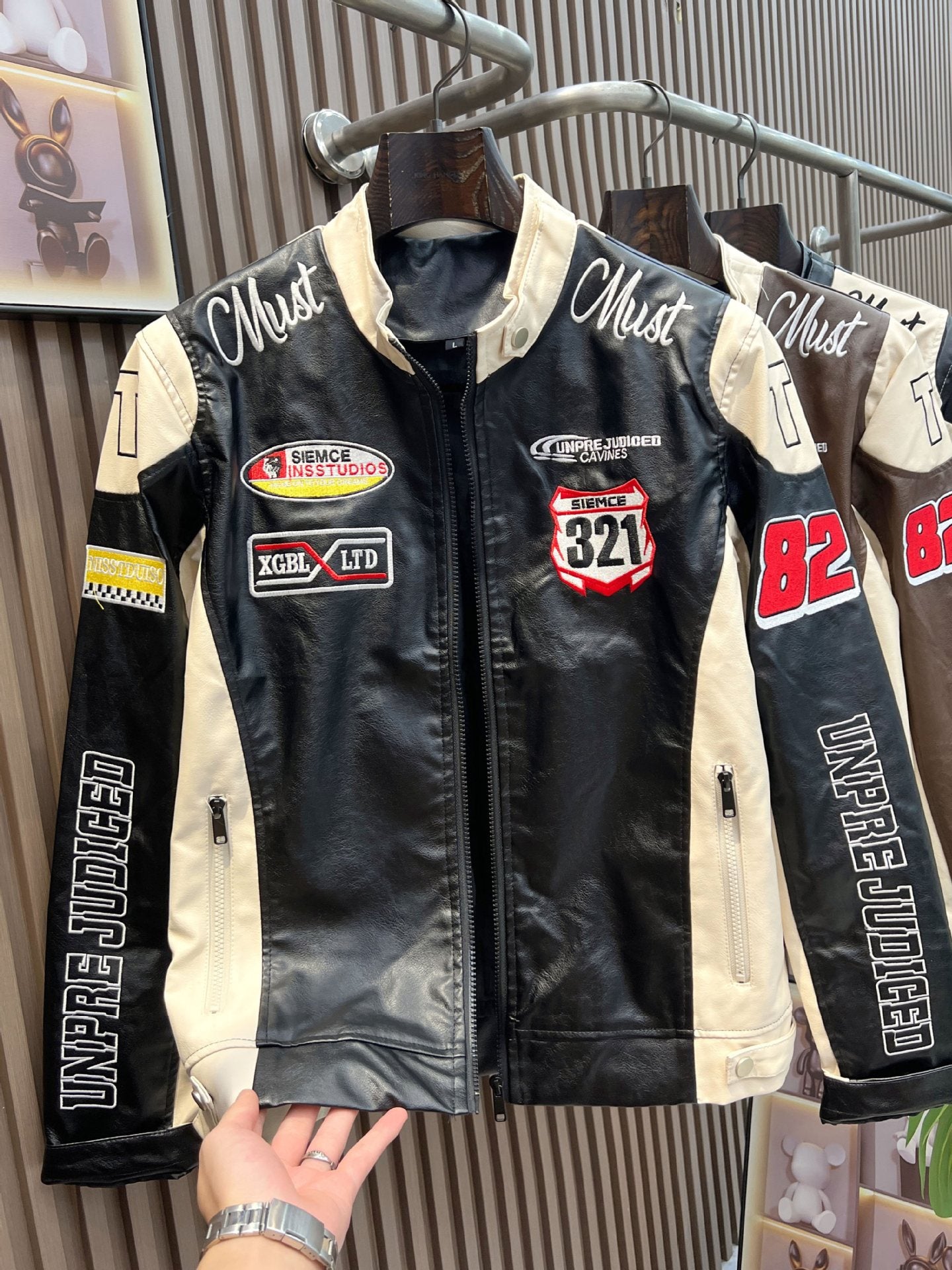 Leather Racing Jacket