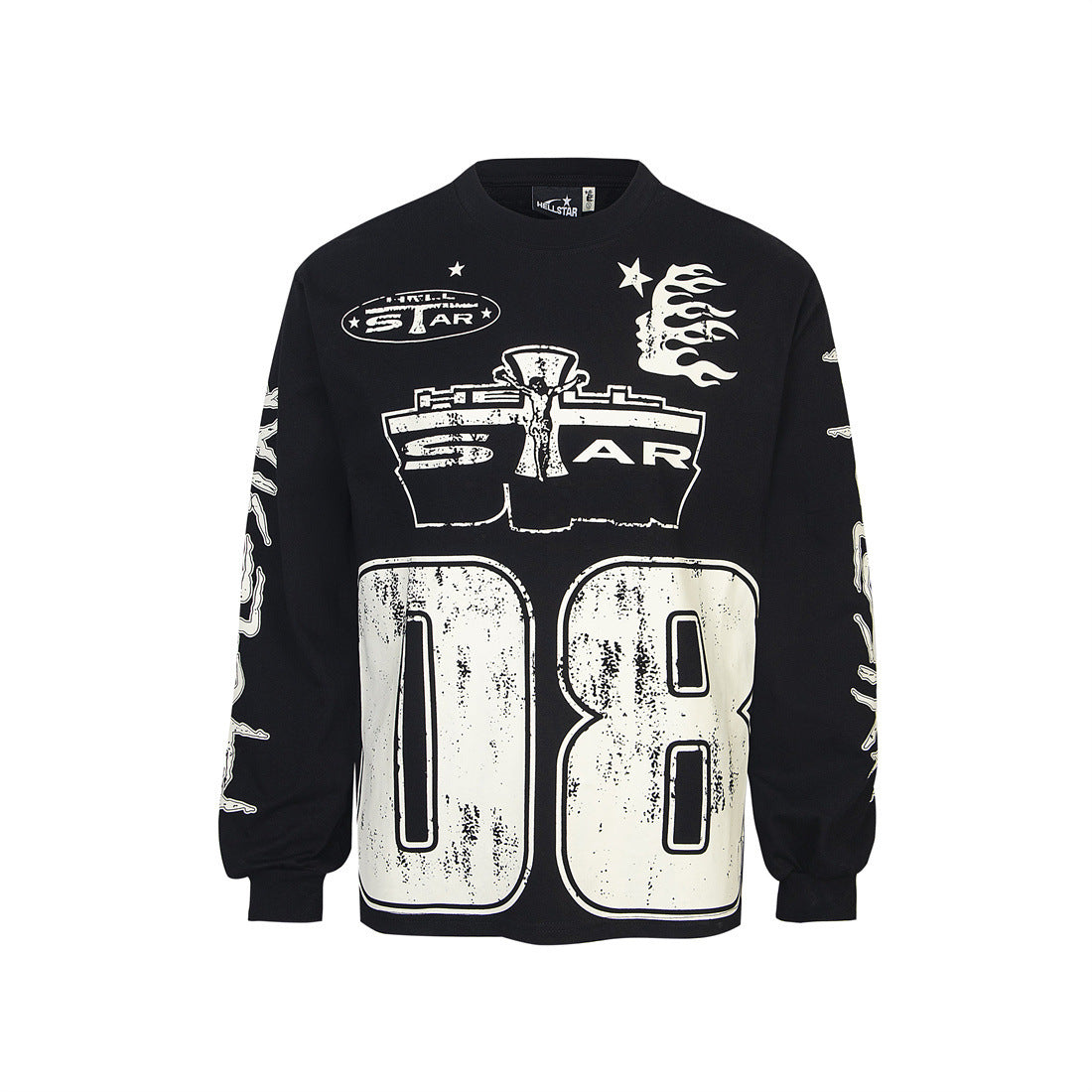 Heavyweight Cotton Letter Long Sleeve