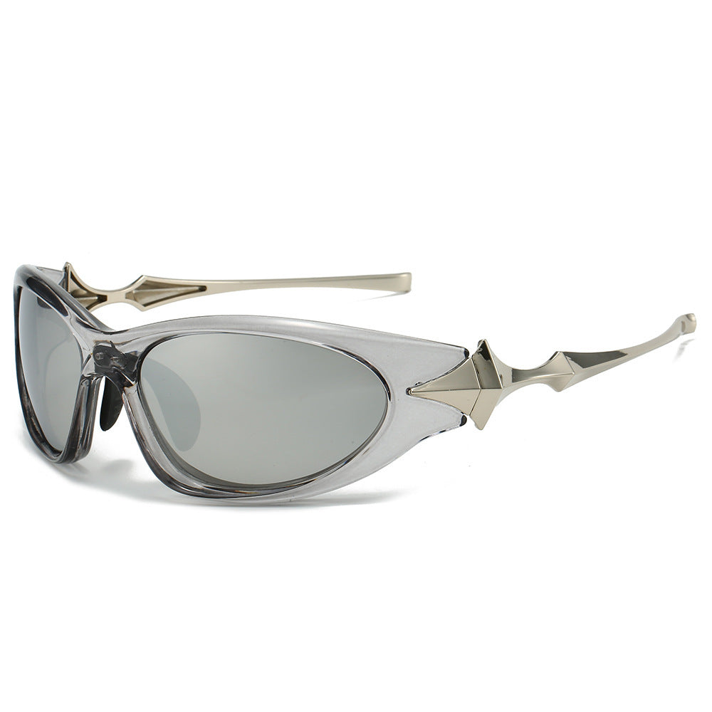 Y2K Cyberpunk Star-Frame Shades