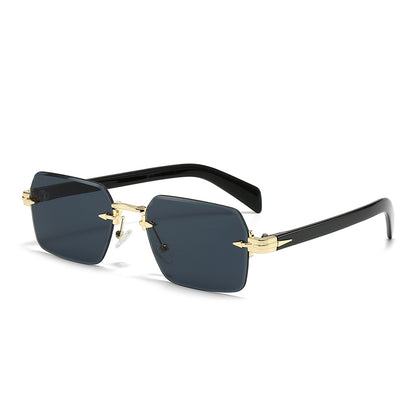 Frameless Square Polarized Sunglasses