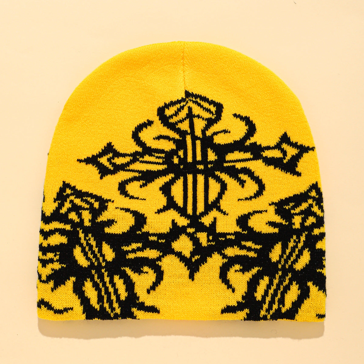 Jacquard Knit Beanie