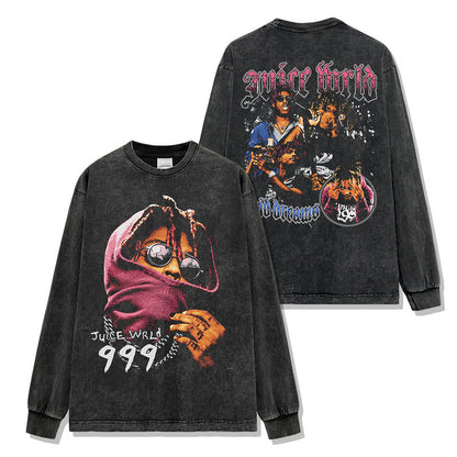 Retro Street Cotton T-Shirt / Hoodie