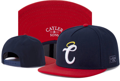 Embroidered Snapback Baseball Cap
