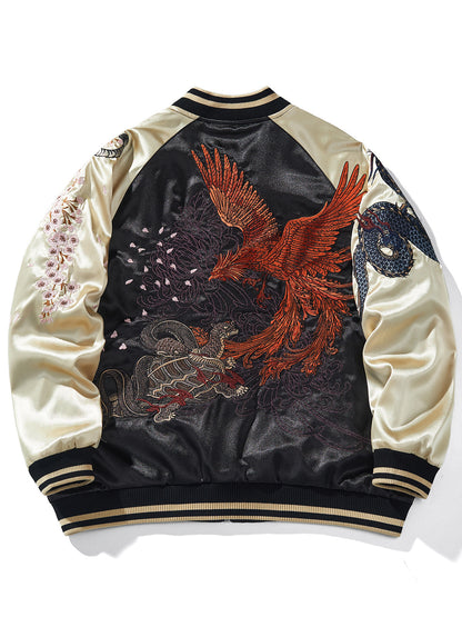 Vaezion D & T Embroidered Baseball Jacket