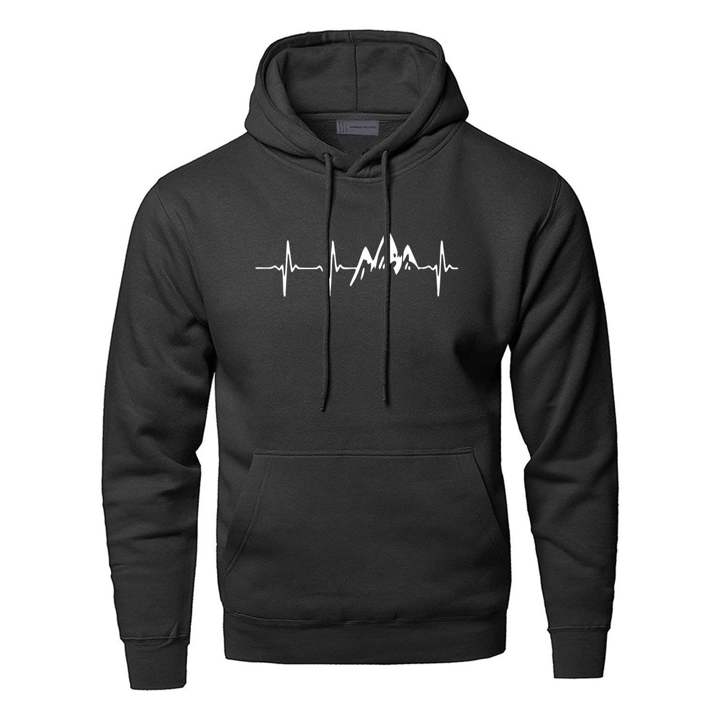 Mountain Pulse Graphic Hoodie
