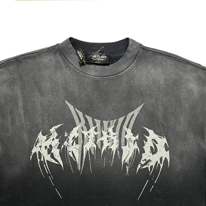 Heavyweight Retro Letter Sweatshirt